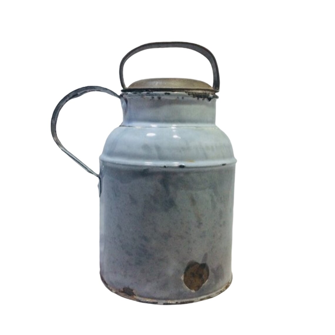 Antique Milk Cream Jug Pail with Lid and Handle Agate Mfg & Etsy