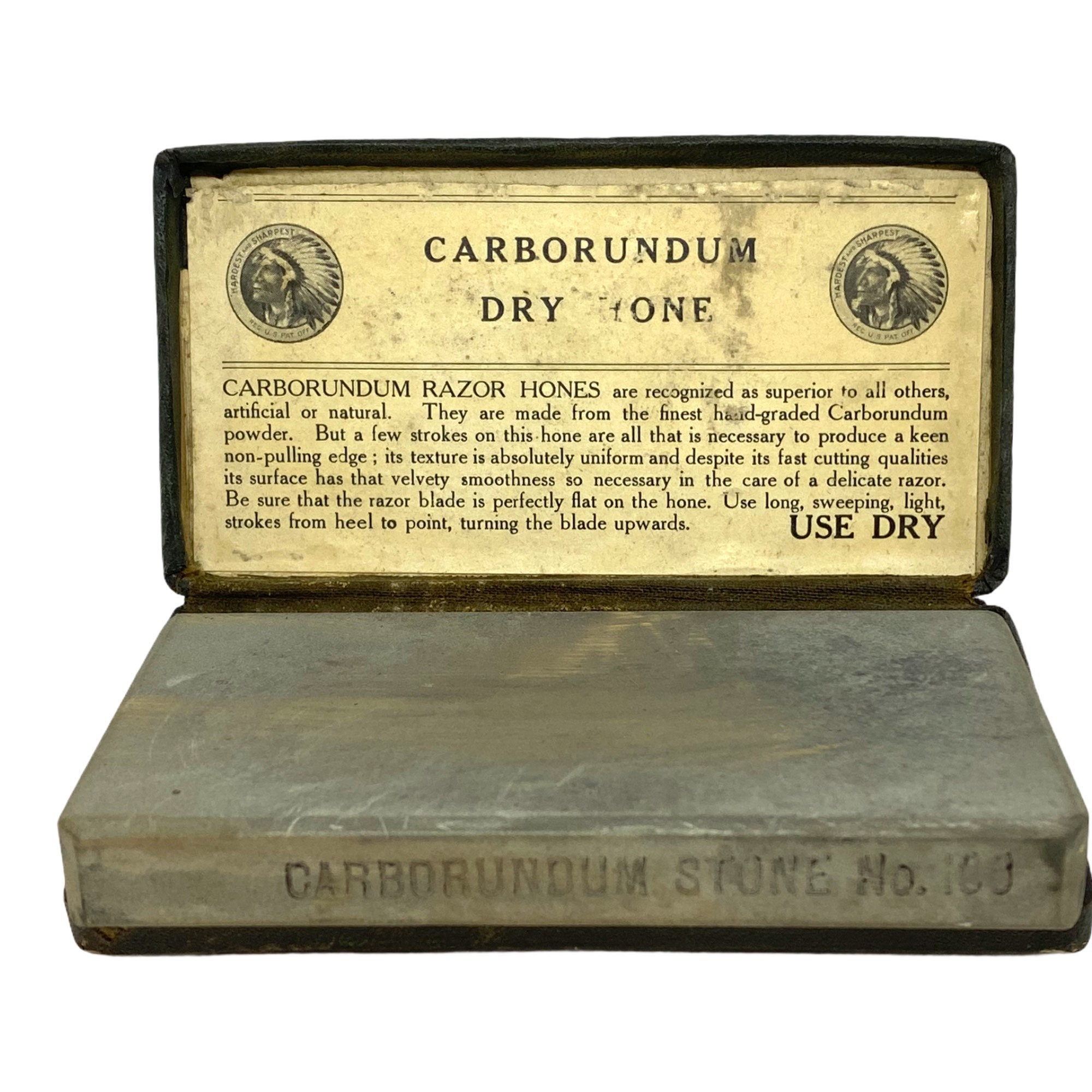 9-Inch Carborundum Silicon Carbide Sharpening Stone