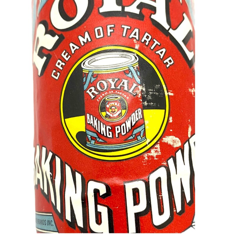 1960s Advertising Royal Baking Soda Cream of Tartar Tin 12 oz | Etsy 1960s Soda Advertising