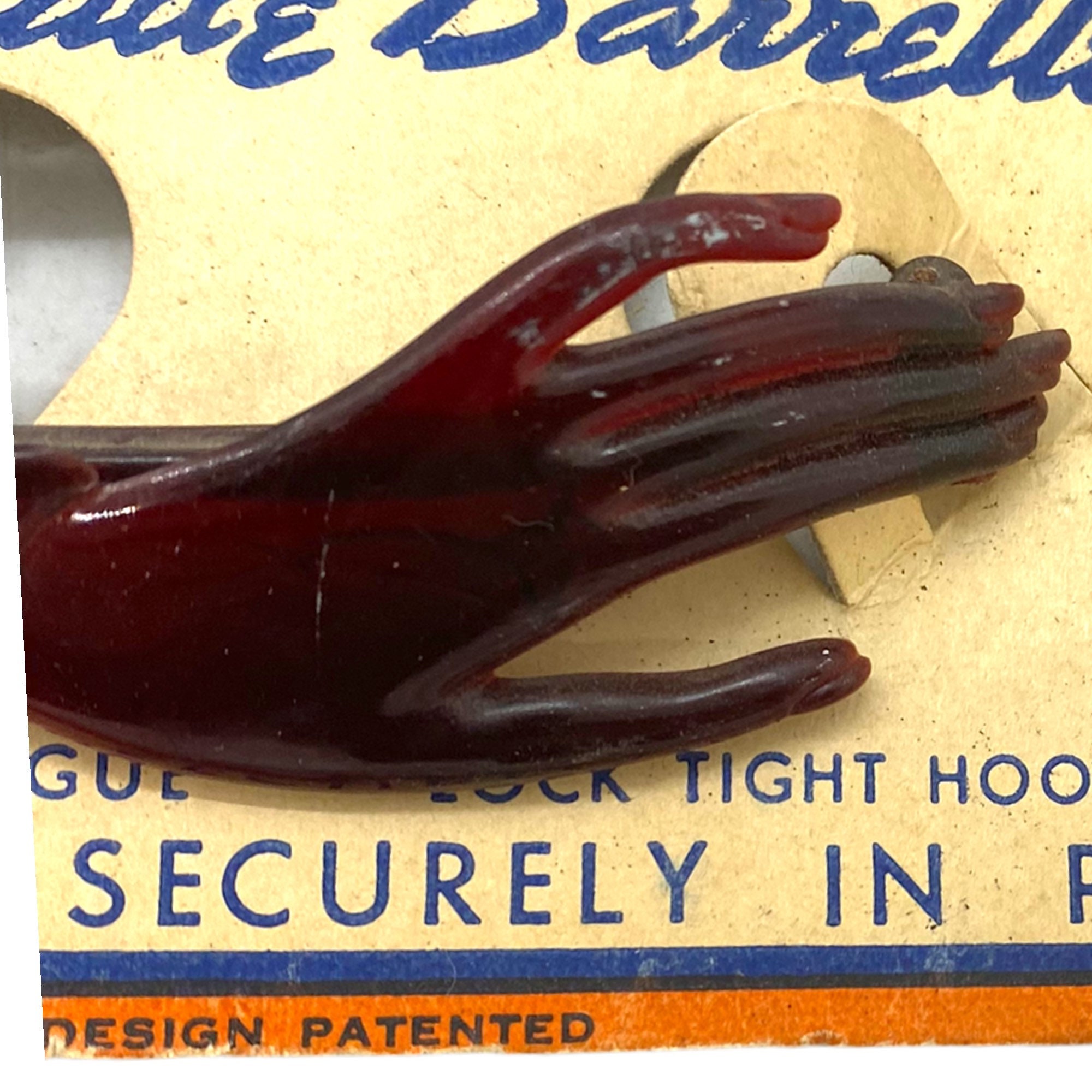 1940s Early Plastic Hands Figural Hair Barrette Ben Hur on | Etsy