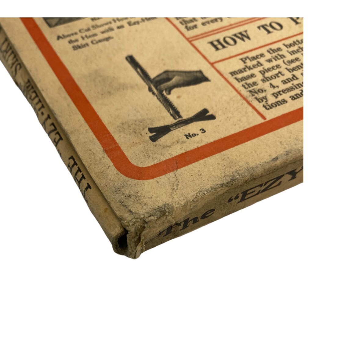 Antique Keyes Davis Co Ezy Hem Skirt Gauge with Box Patented Etsy