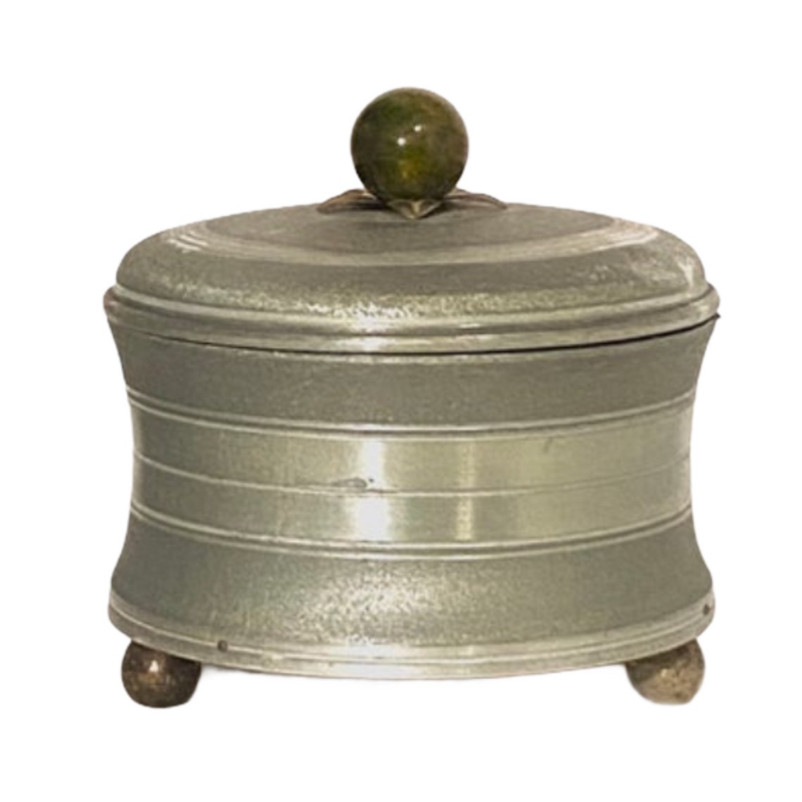 Vintage Musical Powder Box Windup Music Powder Metal Jar Etsy