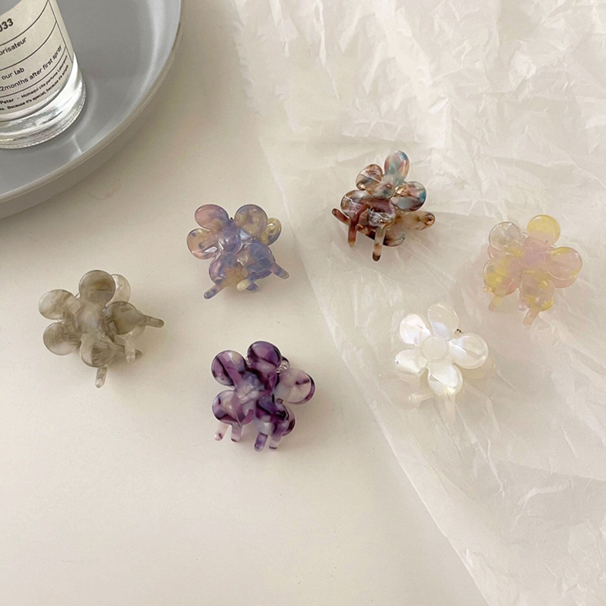 Flower Claw Clip Big Daisy Flower Hair Clip Cute Summery Etsy