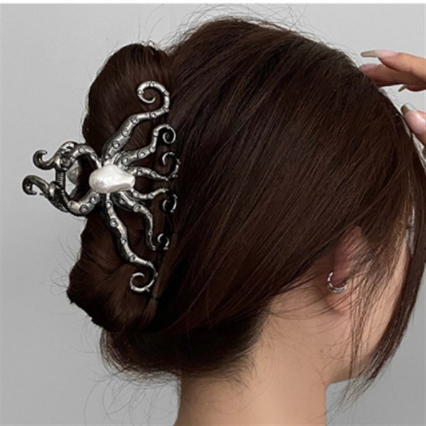 Octopus Hair Claw Etsy Australia