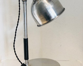 Bauhaus, aluminum desk lamp