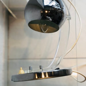 Mid-century Modern Eyeball desk lamp Meblo Guzzini