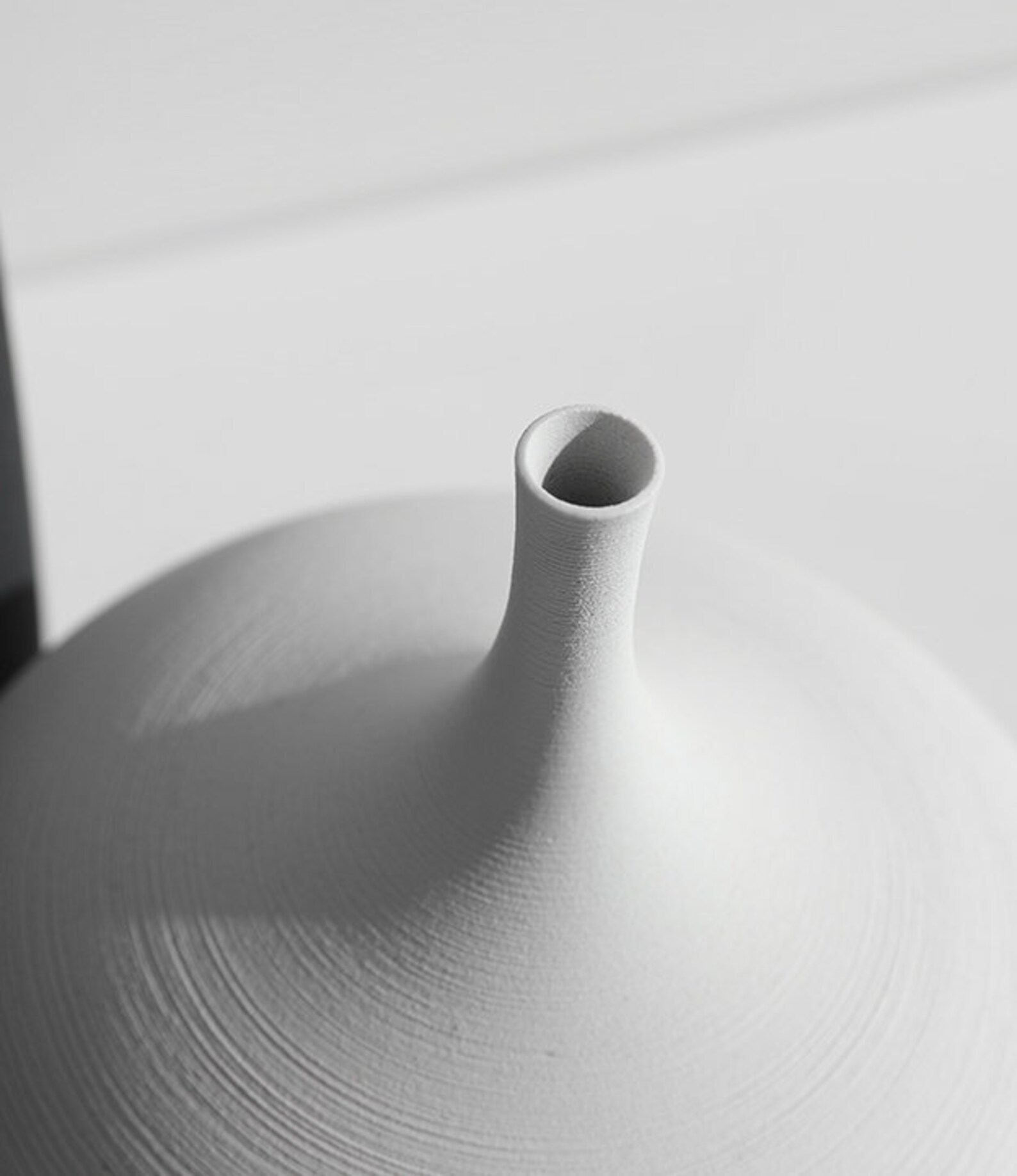 Fine Mouth Vase / Handmade Ceramic Vase / Minimalist Decor Etsy