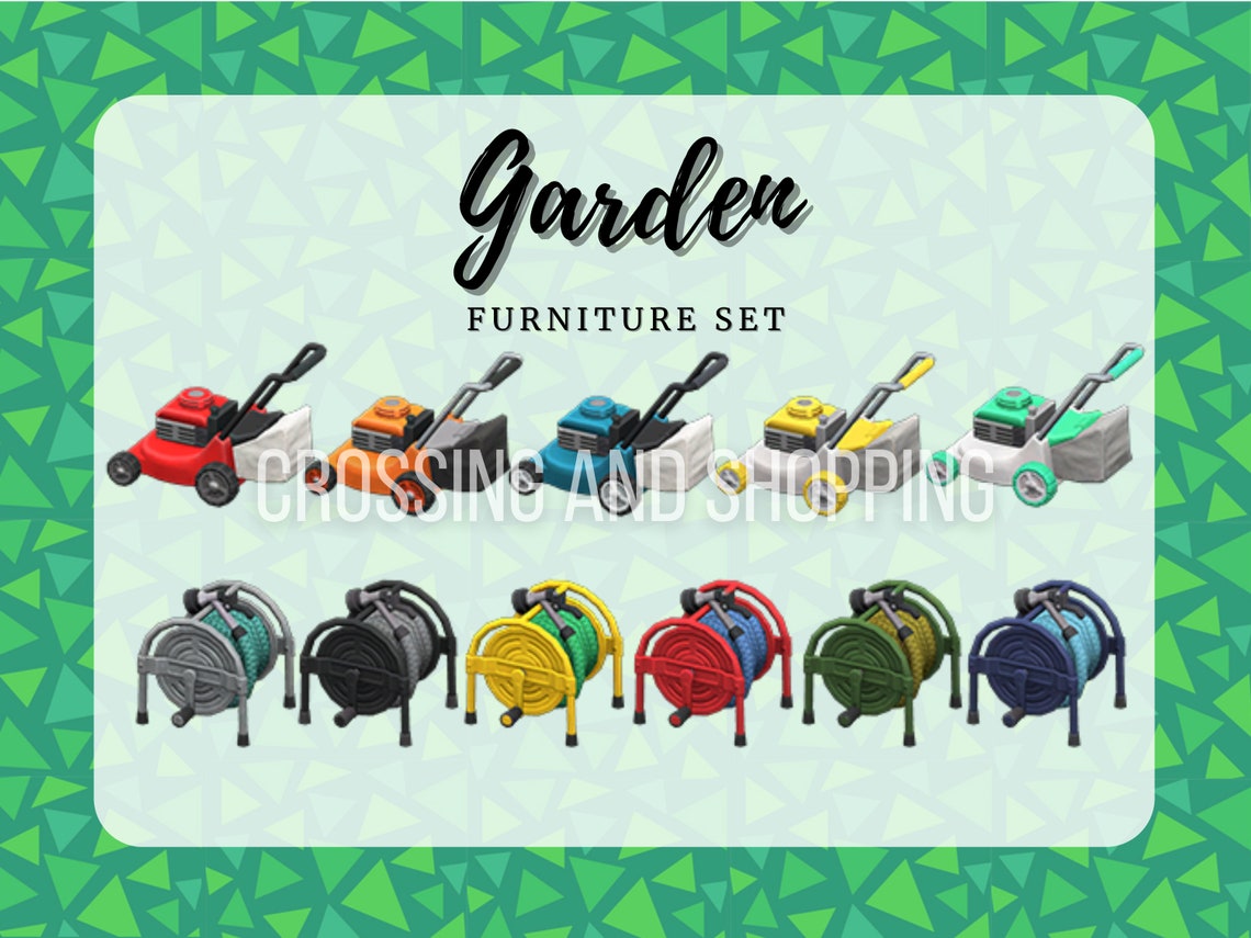 Animal Crossing ACNH Garden sets All colors Etsy