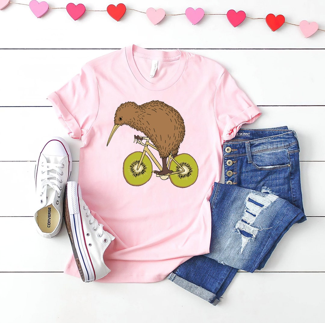 Crushed 3/4 Sleeve 'Kiwi' Shirt