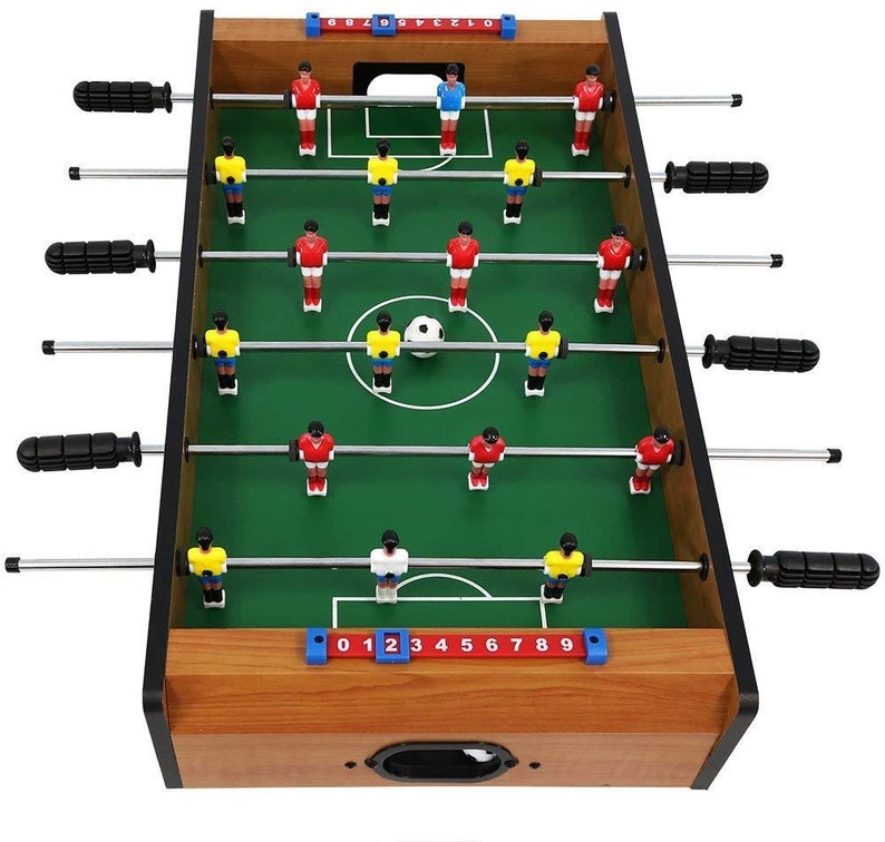 MidSized Foosball Mini Football Table Soccer Game For Gift Etsy