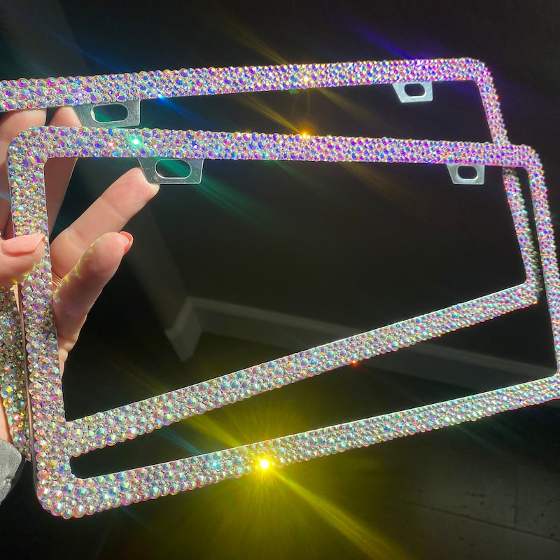 Rhinestone Gold Frames - Etsy