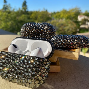 AirPods 3,  AirPods 1/2 and Pro Blinged out 2 piece Hard case