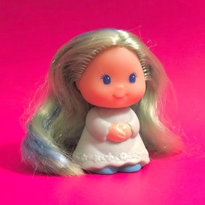 Vintage LADY LOVELY LOCKS - Perkypeek friend - Perky Peek doll, 80s, Mattel