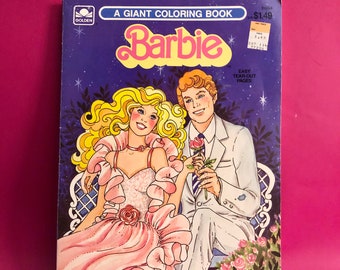 Download Vintage Barbie Coloring Book Off 64