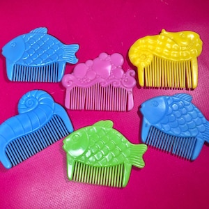 80s SEA WEES Mermaid Doll combs - Pick Your Own - 1980s, Kenner, Vintage Sea Wee