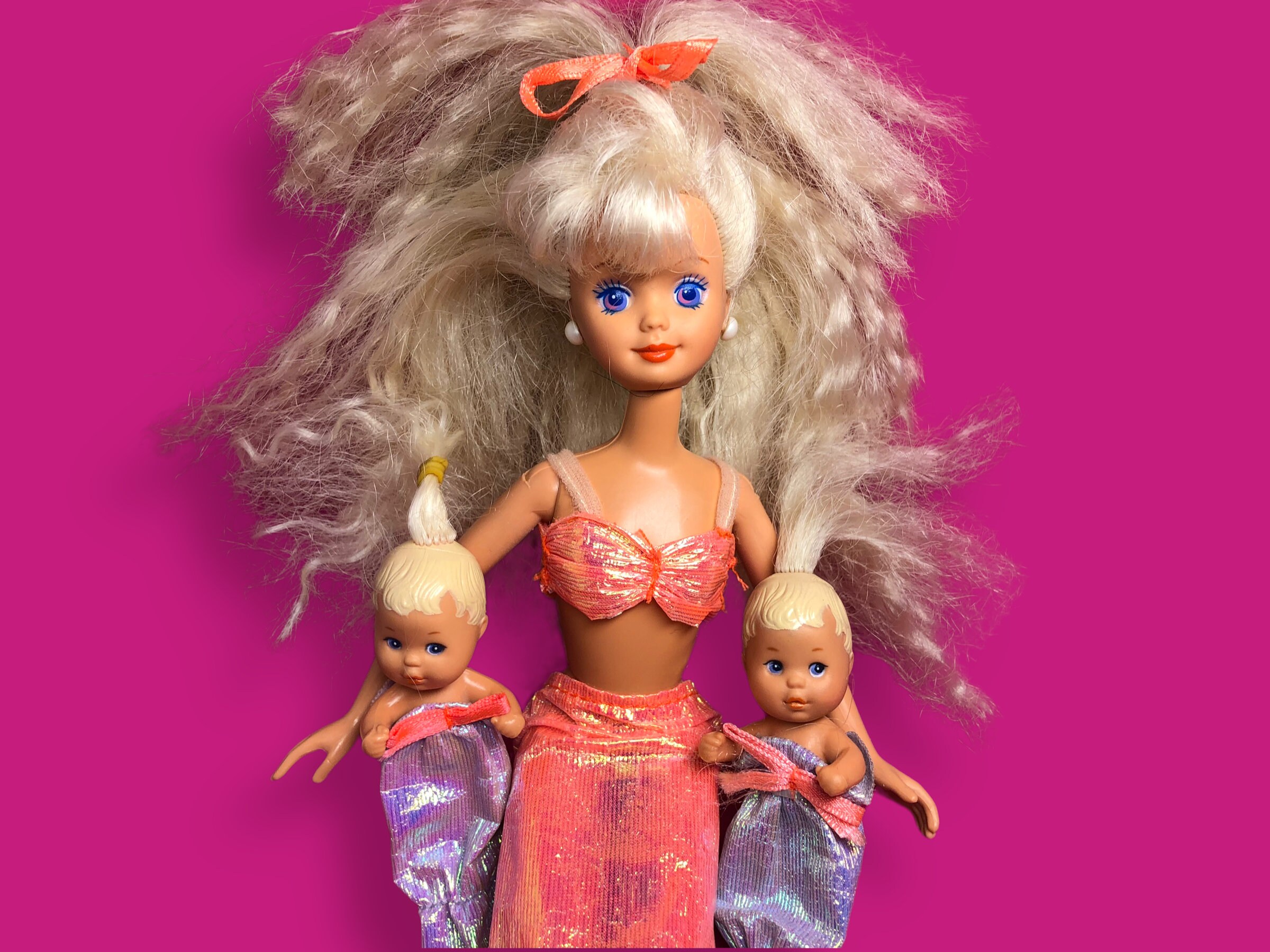 1993 Mermaid Skipper and the Sea Twins 90s Barbie Mattel Etsy