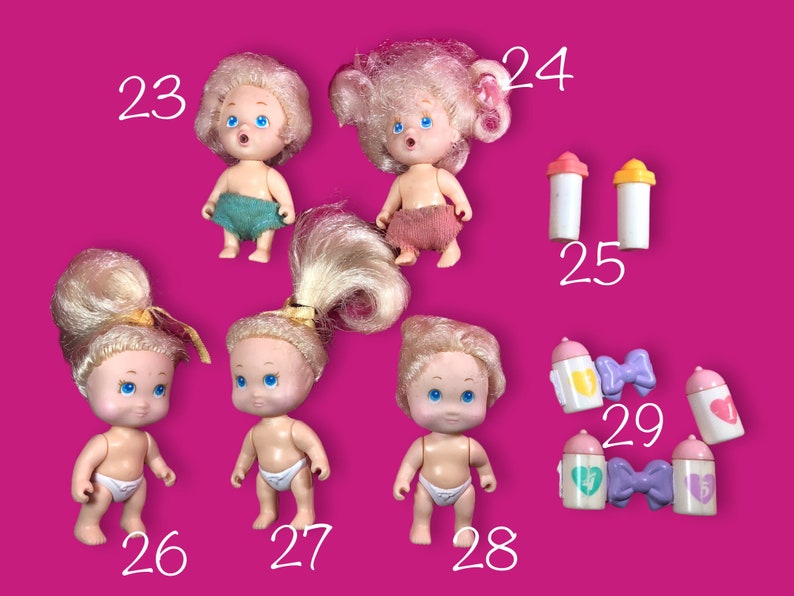 Vintage QUINTS Dolls & Accessories Pick Your Own 90s Tyco Etsy