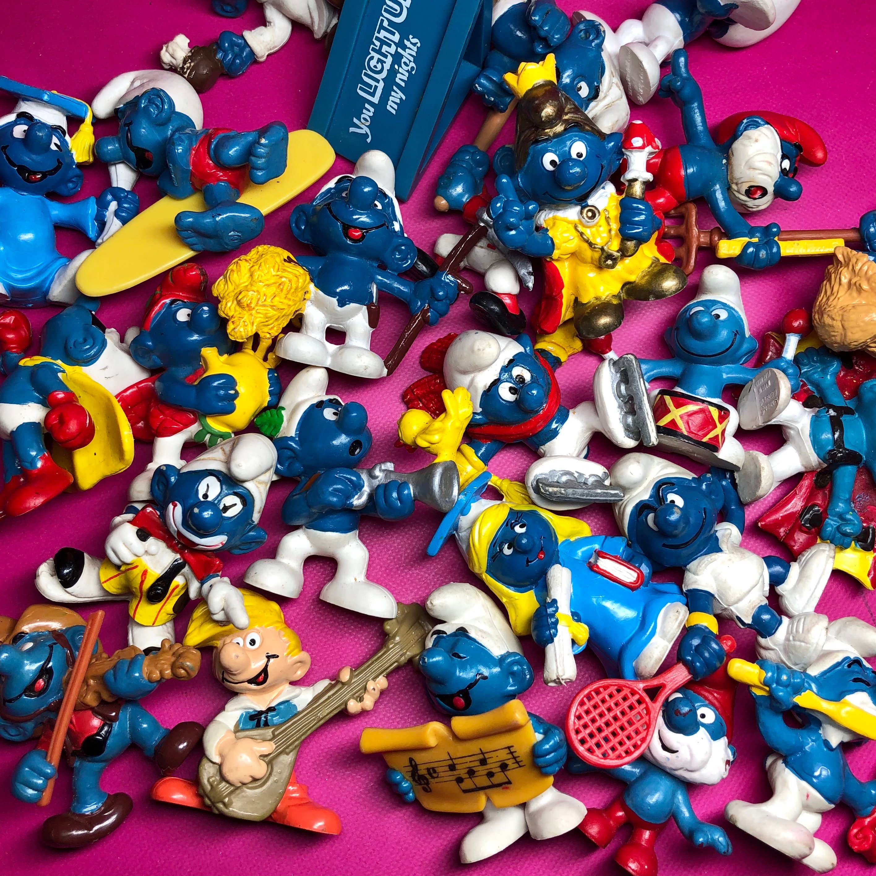 スマーフ　ハロウィンスマーフセット 楽天市場】〇【 スマーフ smurf 】『 ハロウィーン 8体セット