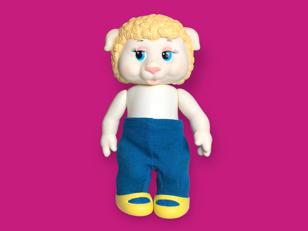 80s Get Along Gang WOOLMA LAMB Dress up Kids 6 Posable Etsy