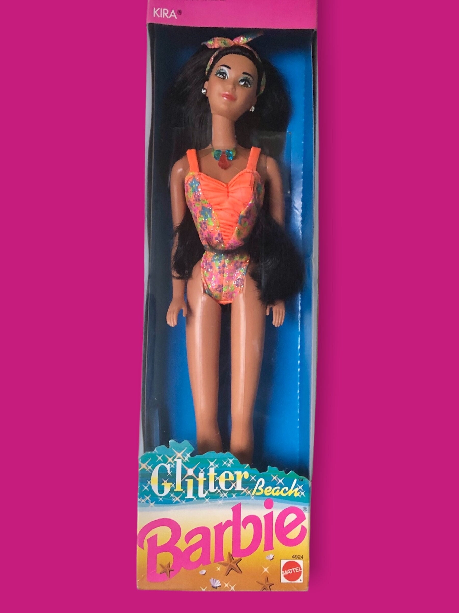 NRFB Vintage 1992 Glitter Beach KIRA 90s Barbie Mattel Etsy