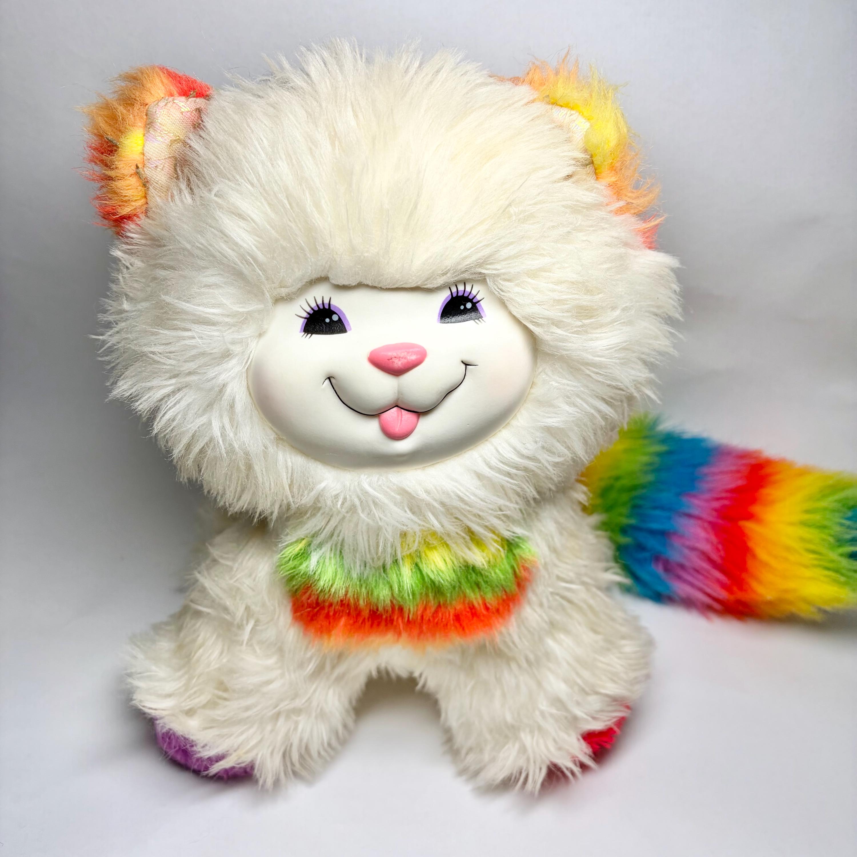 Rainbow Brite Rainbow Brite Kitty Plush - White with Colorful Accents main image 1