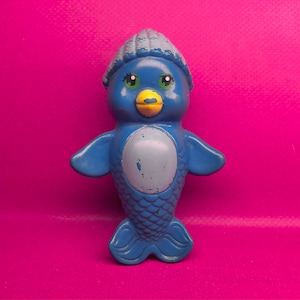 80s Sea Wees Icy Gals PENNY Penguin doll mermaid figure - 1980s, Kenner