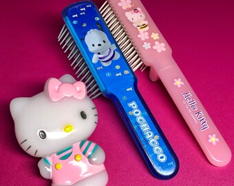 Vintage Hello Kitty Hair Brush Accessories PICK YOUR OWN - 80s 90s