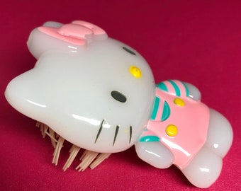 サンリオ　ハローキティ♡1986年製 　キティちゃん　HAIR BRUSH Vintage Hello Kitty Hair Brush Accessories PICK YOUR OWN - 80s 90s