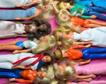 Restocked! Glamour Gals Dolls PICK YOUR OWN Kenner Mini Fashion Dolls - 80s Vintage