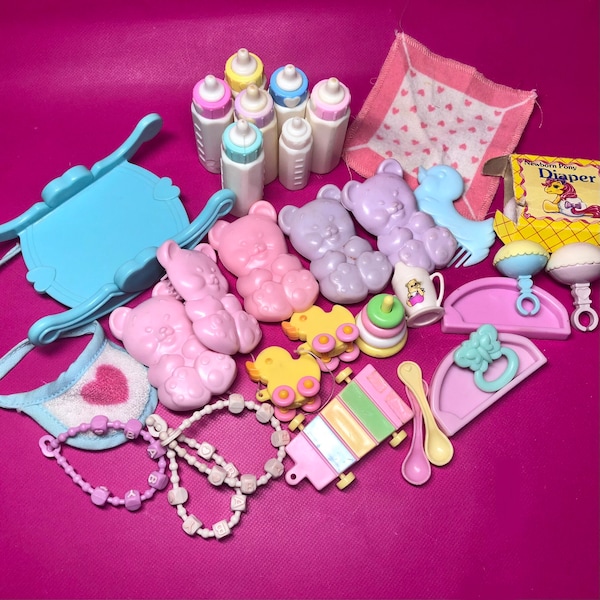 80s My Little Pony Baby Accessories - Pick Your Own - MLP, Hasbro, Vintage