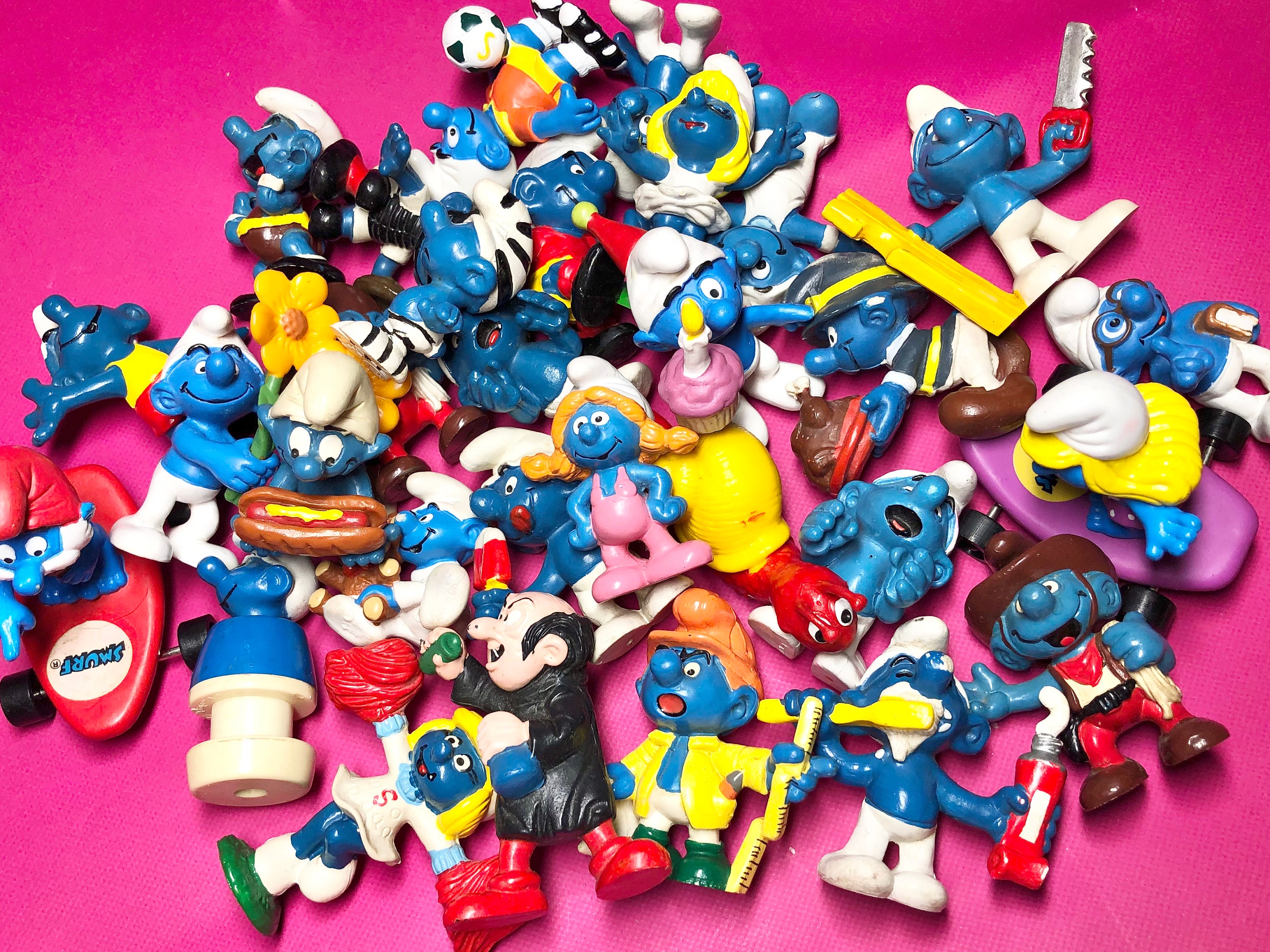 Buy the Bundle of 40+ Smurfs Figures