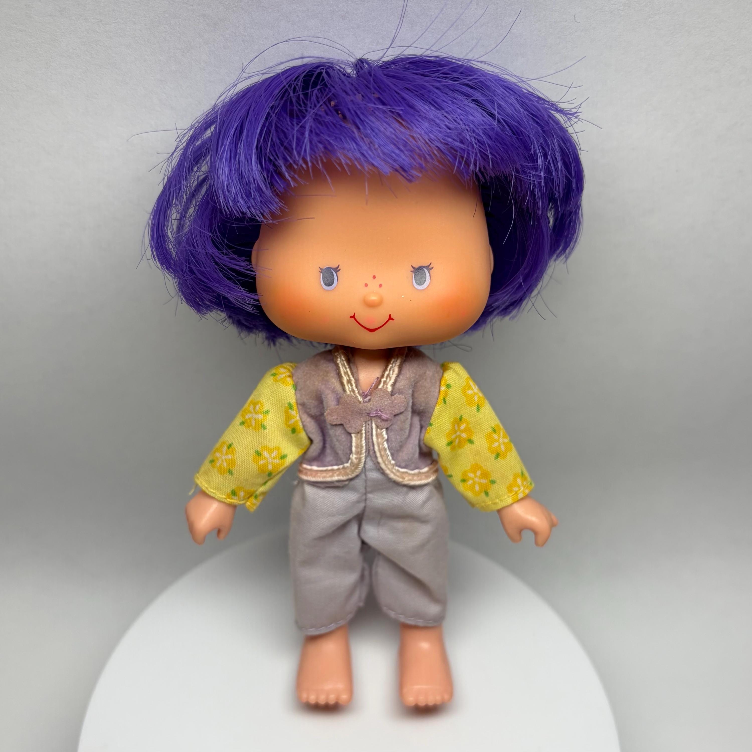 Vintage Almond Tea Strawberry Shortcake Doll - 80s Kenner American