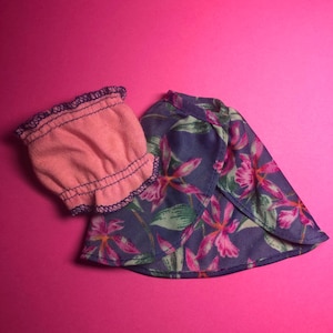 1981 Barbie Best buy Fashion #3675 - Tube Top & Tropical Skirt - 80s, Mattel - Vintage