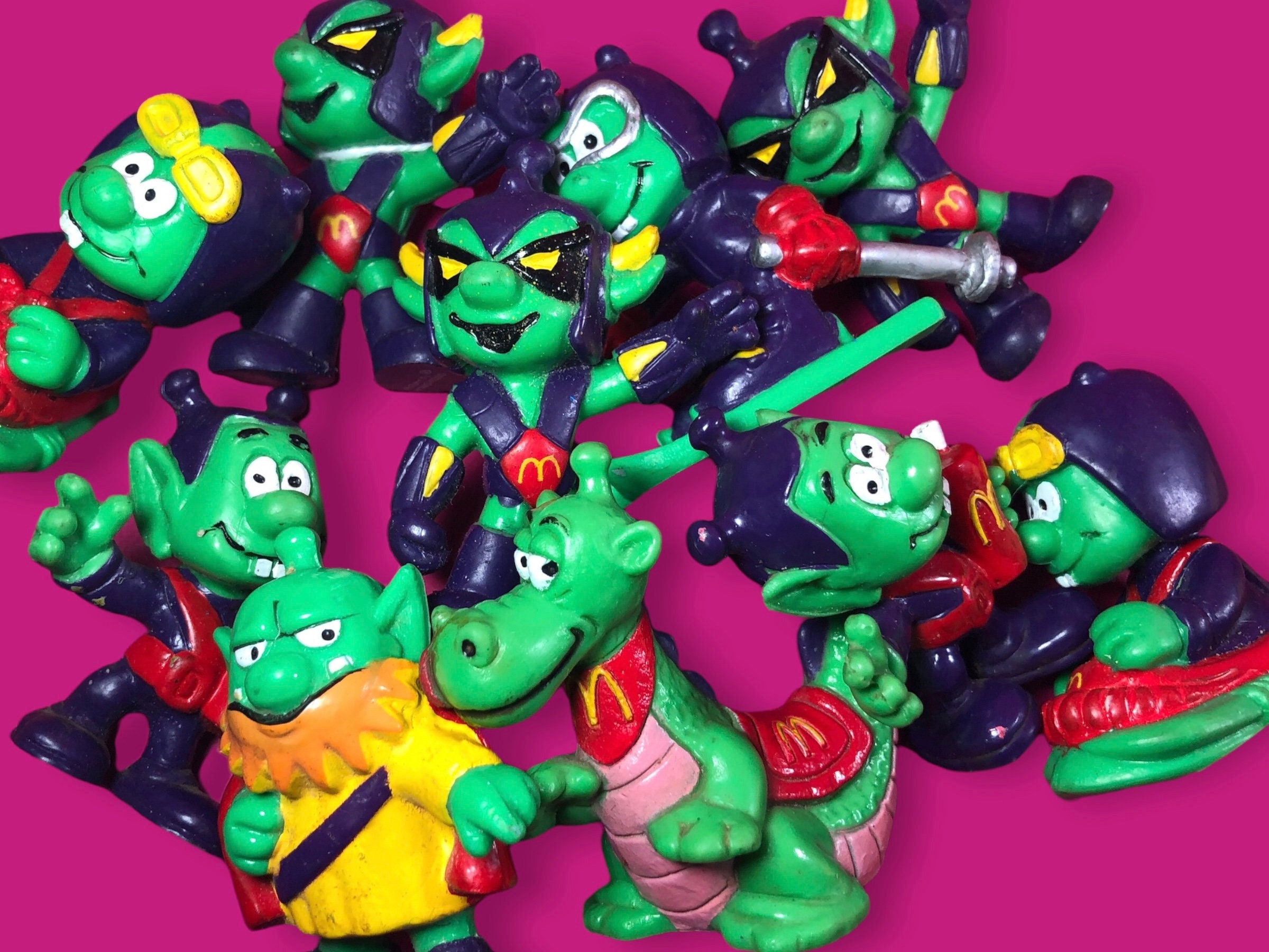 Vintage 1983 - Astrosniks PVC Figures - Pick Your Own - Mcdonald's