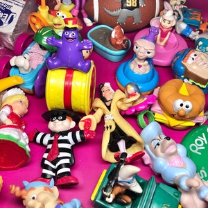 80s 90s Fast Food Toy Figures - Pick Your Own - Character Toys, Disney, Burger King, McDonald's, Roy Rogers