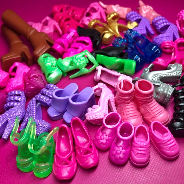 90s 2000s Barbie Shoes - Heels, Flats, Boots - Pick Your Own - Stacie, Kelly - Mattel