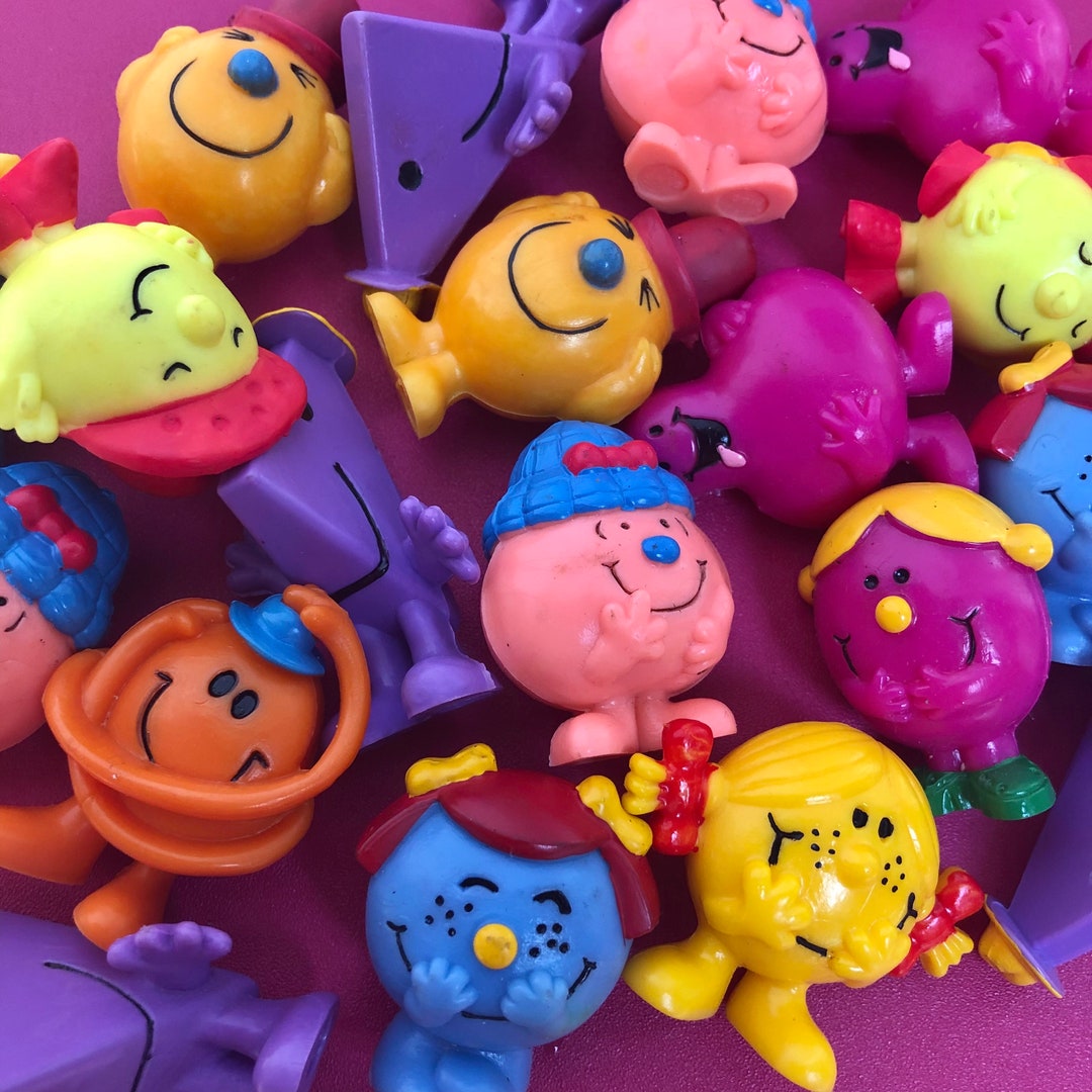 Vintage Mr. Men Figures PICK YOUR OWN 80s, Arby's Mini Toy Figurines ...