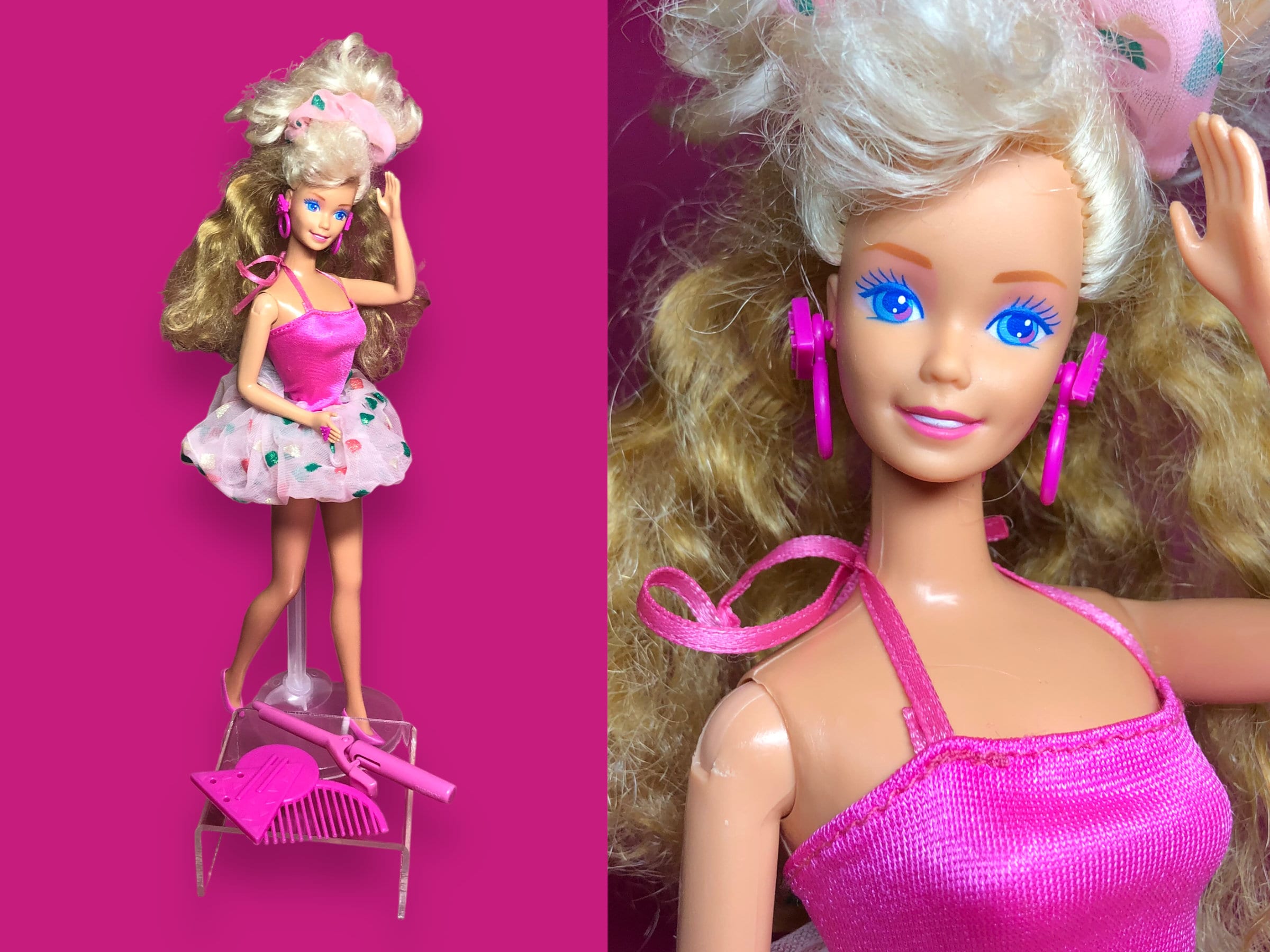 Modsatte at forstå bringe handlingen 1988 STYLE MAGIC Barbie Doll Complete With Accessories - Etsy