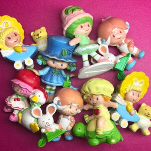 80s Strawberry Shortcake Mini Pvc Figures PICK YOUR OWN - Kenner, American Greetings - Vintage - Each Sold Separately