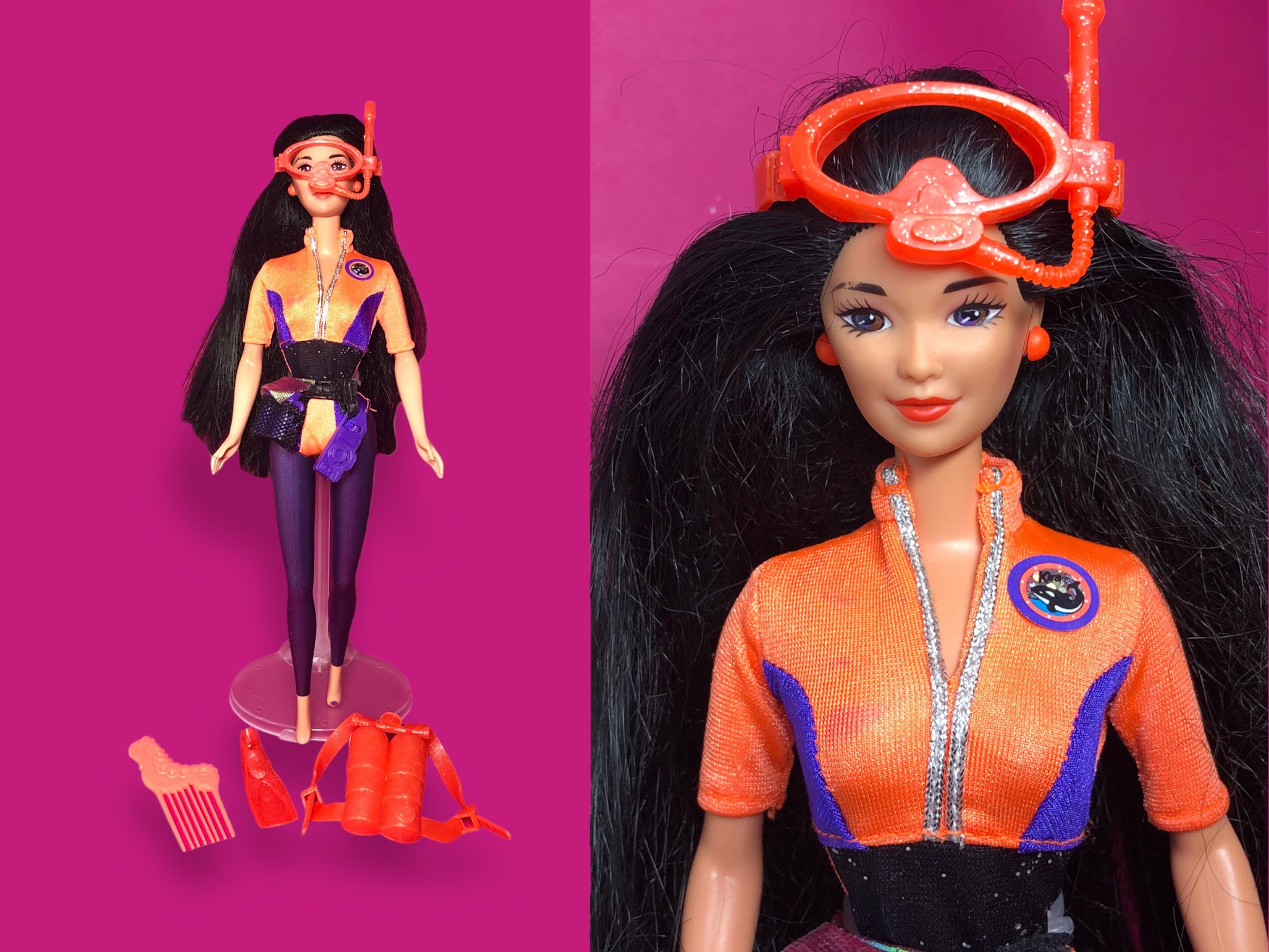 1996 Barbie OCEAN FRIENDS KIRA Doll Near Complete 90s Mattel Etsy UK