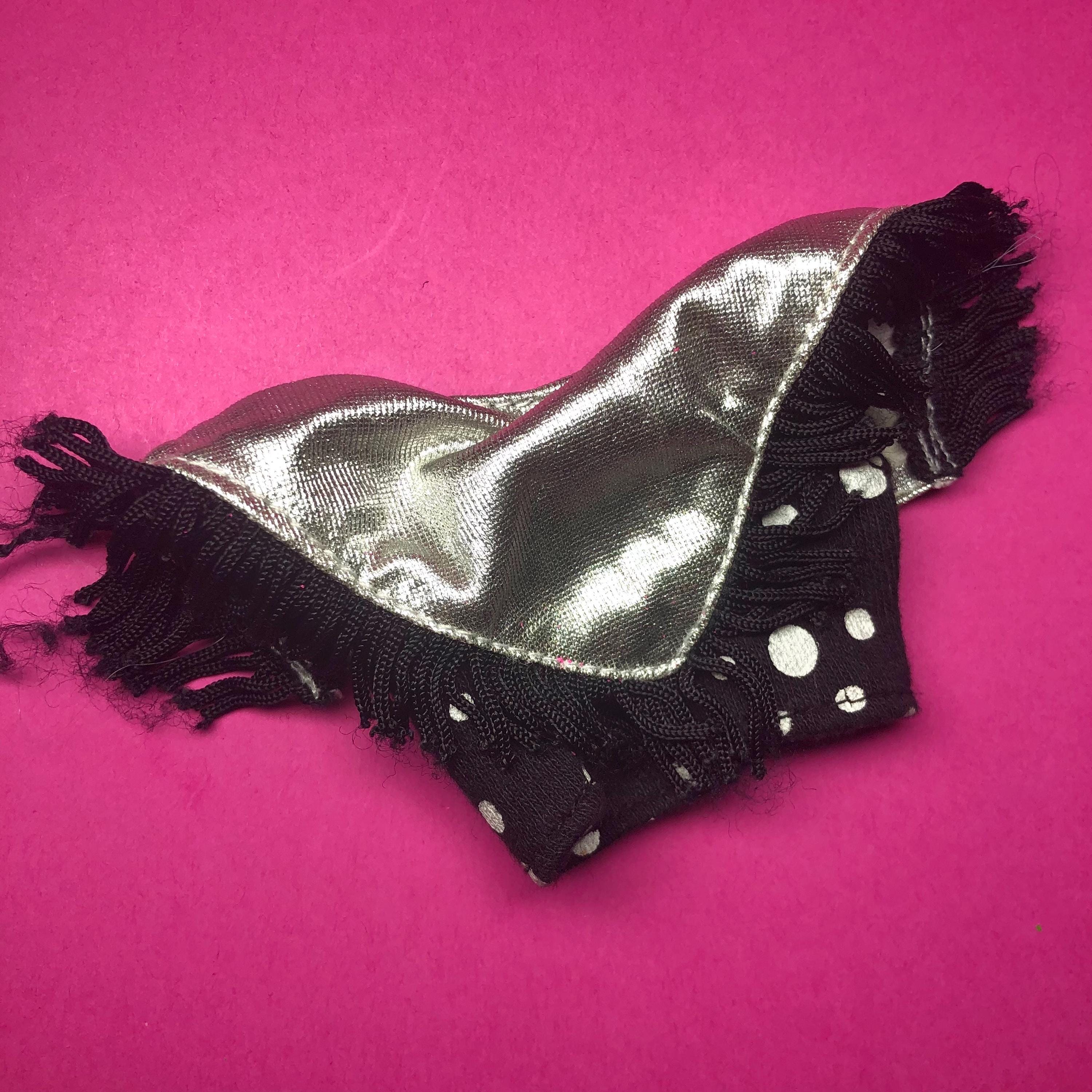 80s Jem JETTA Doll Top - The Misfits - Jem & the Holograms, Hasbro - Vintage