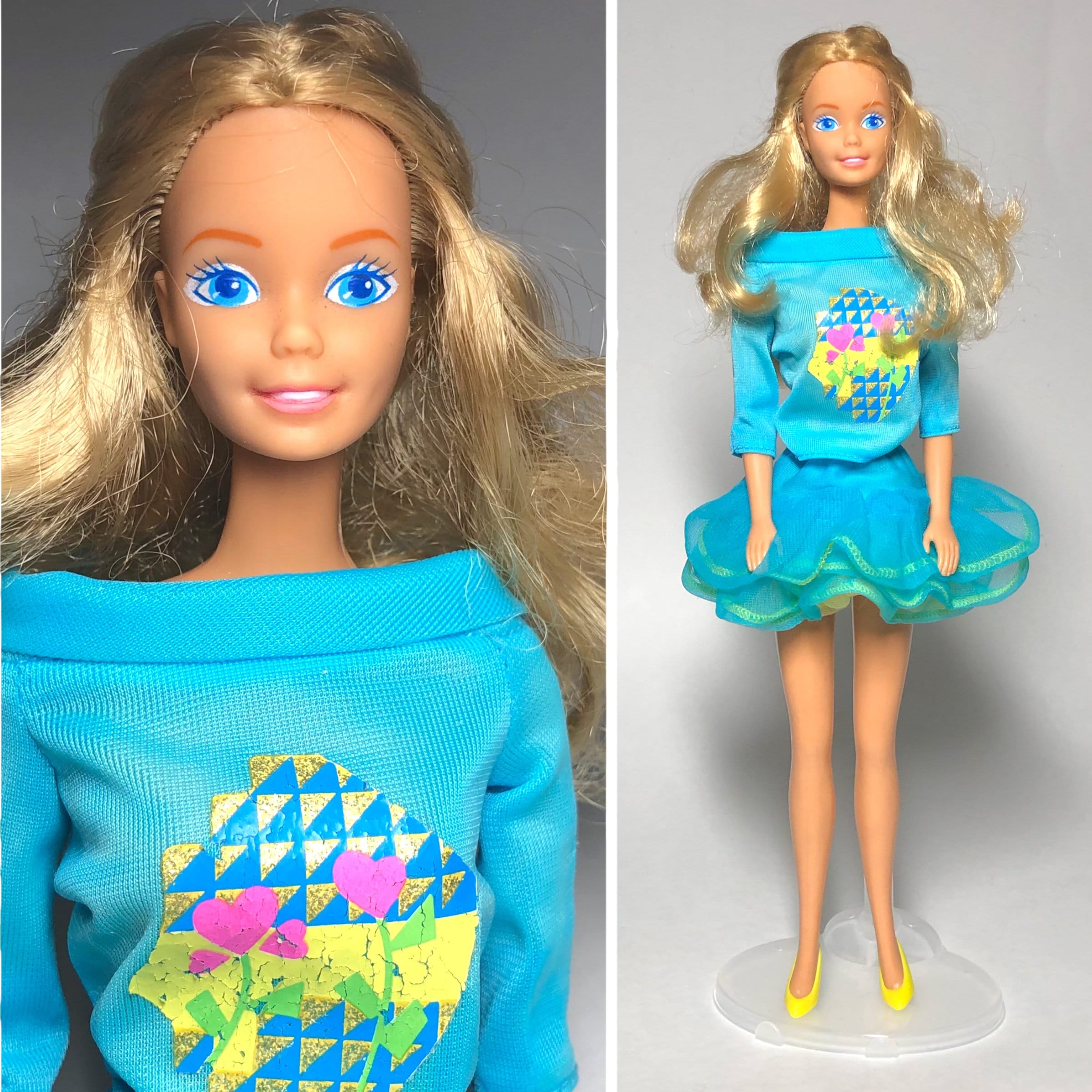 Flower surprise barbie sale
