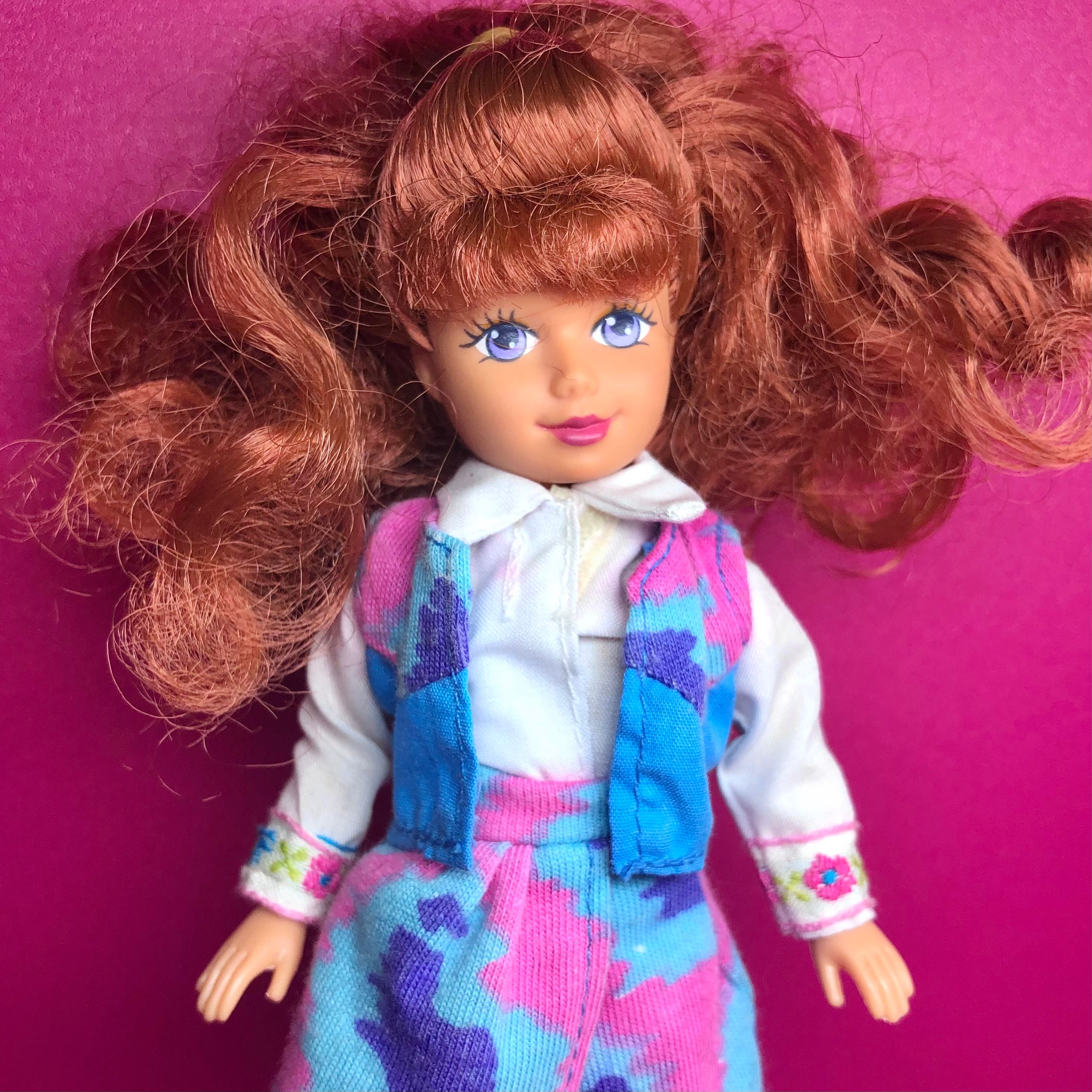 katie DOLL tee 編みあげ 90s Kid Kore KATIE Doll - Curly Redhead - Stacie Size