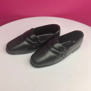 Ken Black JAPAN Loafers Shoes - Squishy - 60s 70s, Mod Era - Mattel - Vintage
