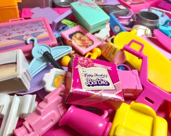 Vintage Barbie Accessories #1 PICK YOUR OWN - Bags, Dishes, Food, Furniture, Housewares, Radio, Playset Parts - 80s 90s Mattel