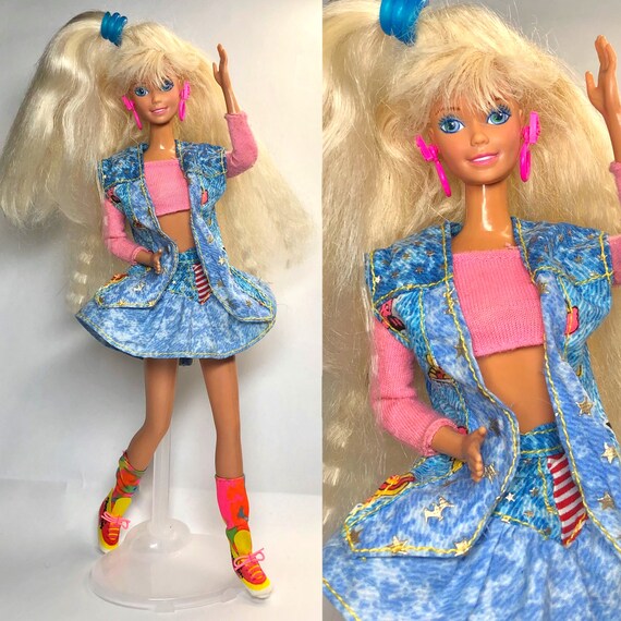 Barbie entierement americaine de 1990 Presque terminee Annees 90 Mattel vintage Etsy Canada