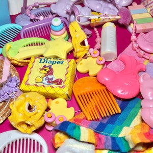 Vintage G1 - My Little Pony - PICK YOUR OWN #4 - Accessories, baby toys, pony wear, furniture, etc - mlp, Hasbro, 80s