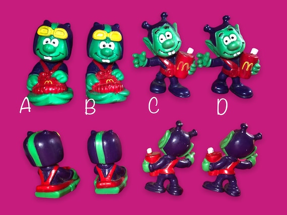 Vintage 1983 - Astrosniks PVC Figures - Pick Your Own - Mcdonald's