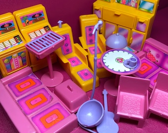 1981 Mattel Dazzle City Doll Playset Accessories PICK YOUR OWN - 80s, Vintage - Mini Furniture / Replacement Parts