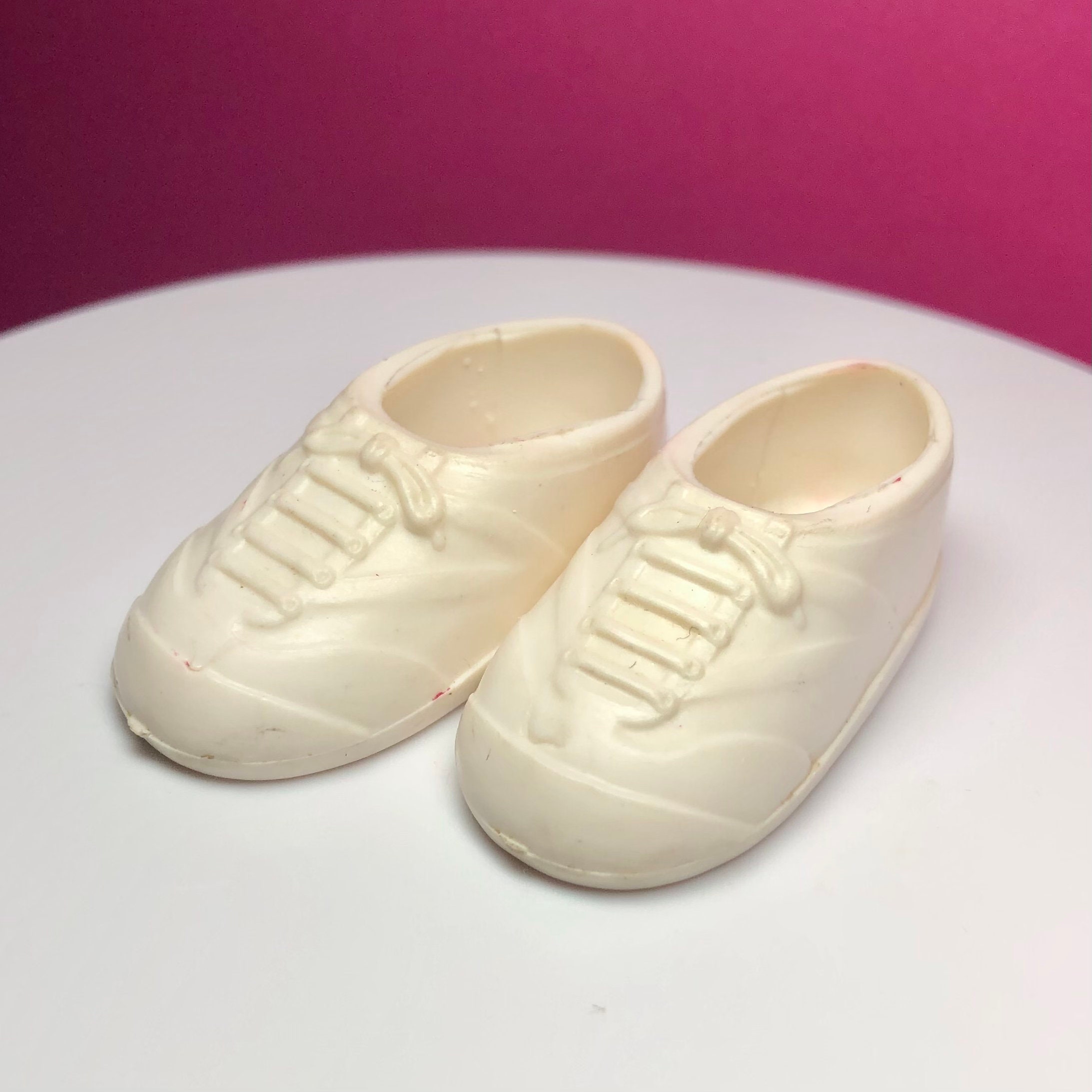 80s JEM Rio Doll White Sneakers - Jem & the Holograms, Hasbro - Vintage